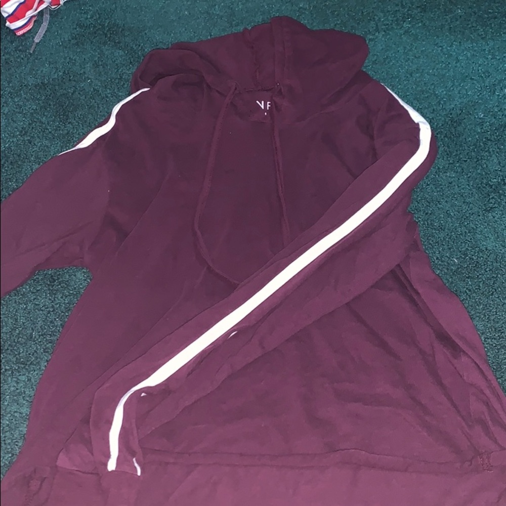 Burgundy hoodie